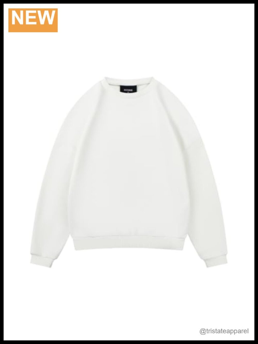 Oversized Crewneck Sweatshirt Fleece Long Sleeve Hooded Pullover